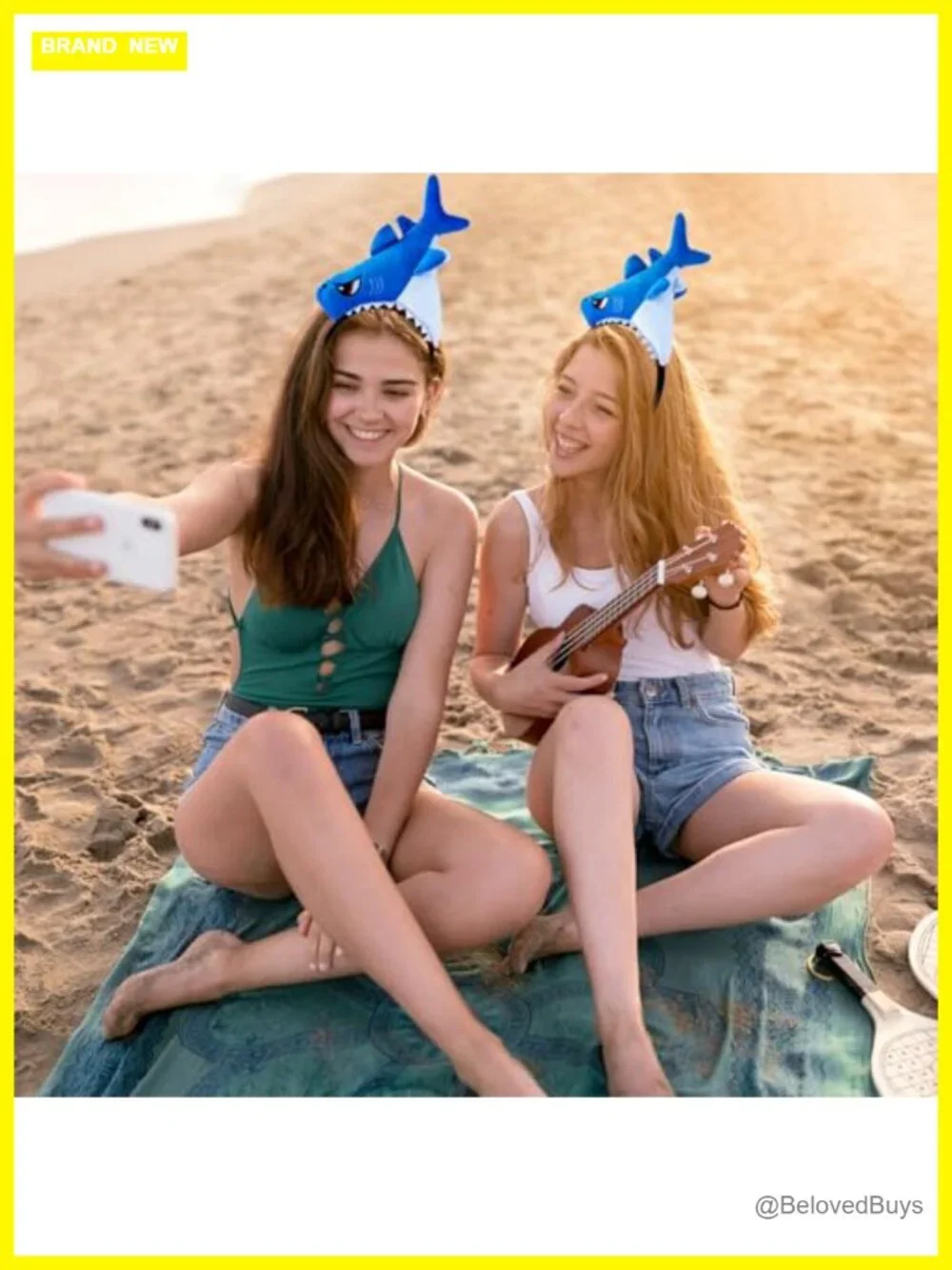 Shark Headband Costume Accessory Felt Premium for Halloween Cosplay Party